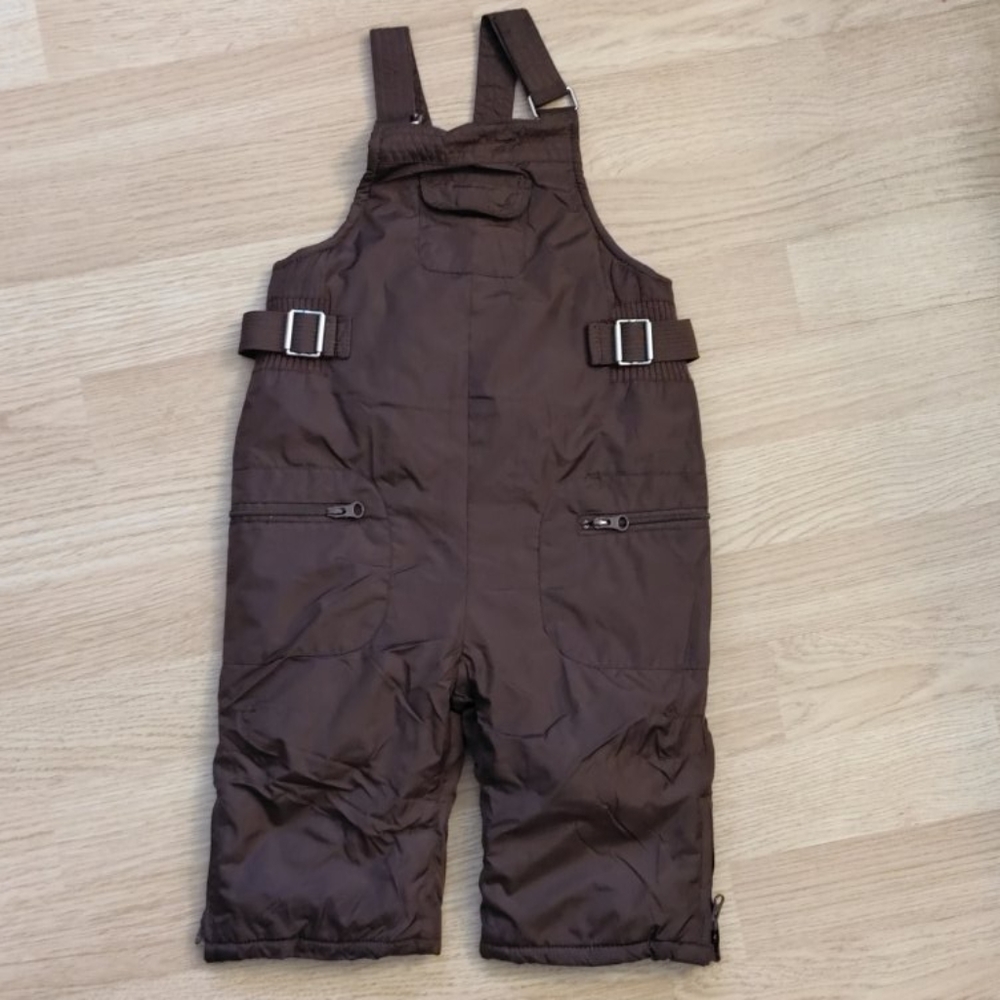 Old Navy Brown Baby Snowbibs. Winter Cozy Activewear